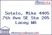 Sotelo, Mike 4405 7th Ave SE Ste 205 Lacey WA
