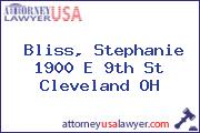 Bliss, Stephanie 1900 E 9th St Cleveland OH
