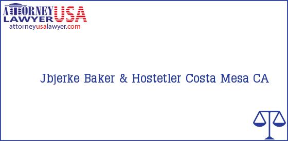 Telephone, Address and other contact data of Jbjerke, Costa Mesa, CA, USA