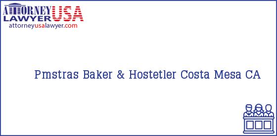 Telephone, Address and other contact data of Pmstras, Costa Mesa, CA, USA
