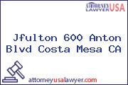 Jfulton 600 Anton Blvd Costa Mesa CA