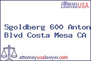 Sgoldberg 600 Anton Blvd Costa Mesa CA