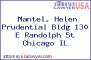 Mantel, Helen Prudential Bldg 130 E Randolph St Chicago IL