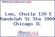 Lee, Chuilp 130 E Randolph St Ste 3900 Chicago IL