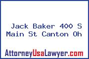 Jack Baker 400 S Main St Canton OH