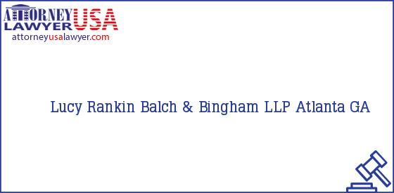 Telephone, Address and other contact data of Lucy Rankin, Atlanta, GA, USA