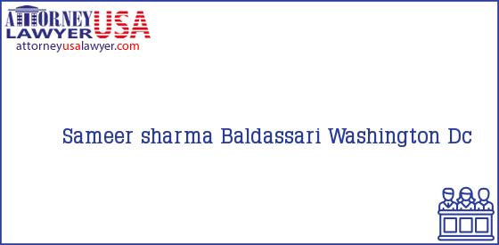 Telephone, Address and other contact data of Sameer sharma, Washington, Dc, USA
