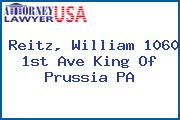 Reitz, William 1060 1st Ave King Of Prussia PA