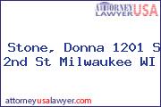 Stone, Donna 1201 S 2nd St Milwaukee WI