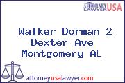 Walker Dorman 2 Dexter Ave Montgomery AL