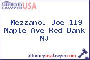 Mezzano, Joe 119 Maple Ave Red Bank NJ