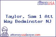 Taylor, Sam 1 Att Way Bedminster NJ
