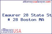 Emaurer 28 State St # 28 Boston MA