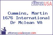 Cummins, Martin 1676 International Dr Mclean VA