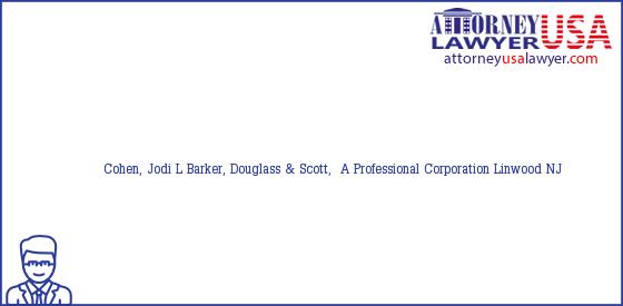 Telephone, Address and other contact data of Cohen, Jodi L, Linwood, NJ, USA