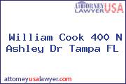 William Cook 400 N Ashley Dr Tampa FL