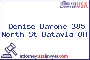 Denise Barone 385 North St Batavia OH